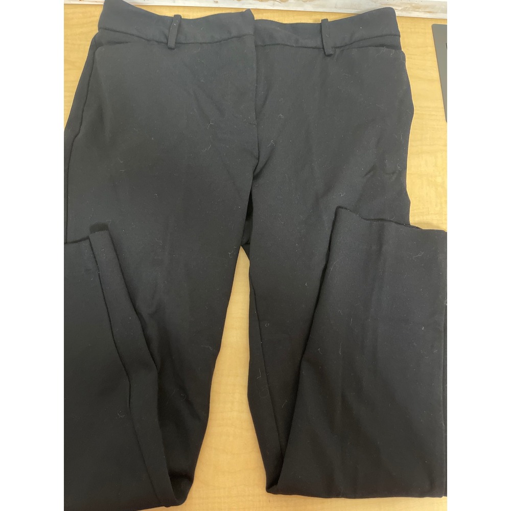 Liz Claiborne Emma Black Ankle Pants Size 6 Slim Fit Trousers